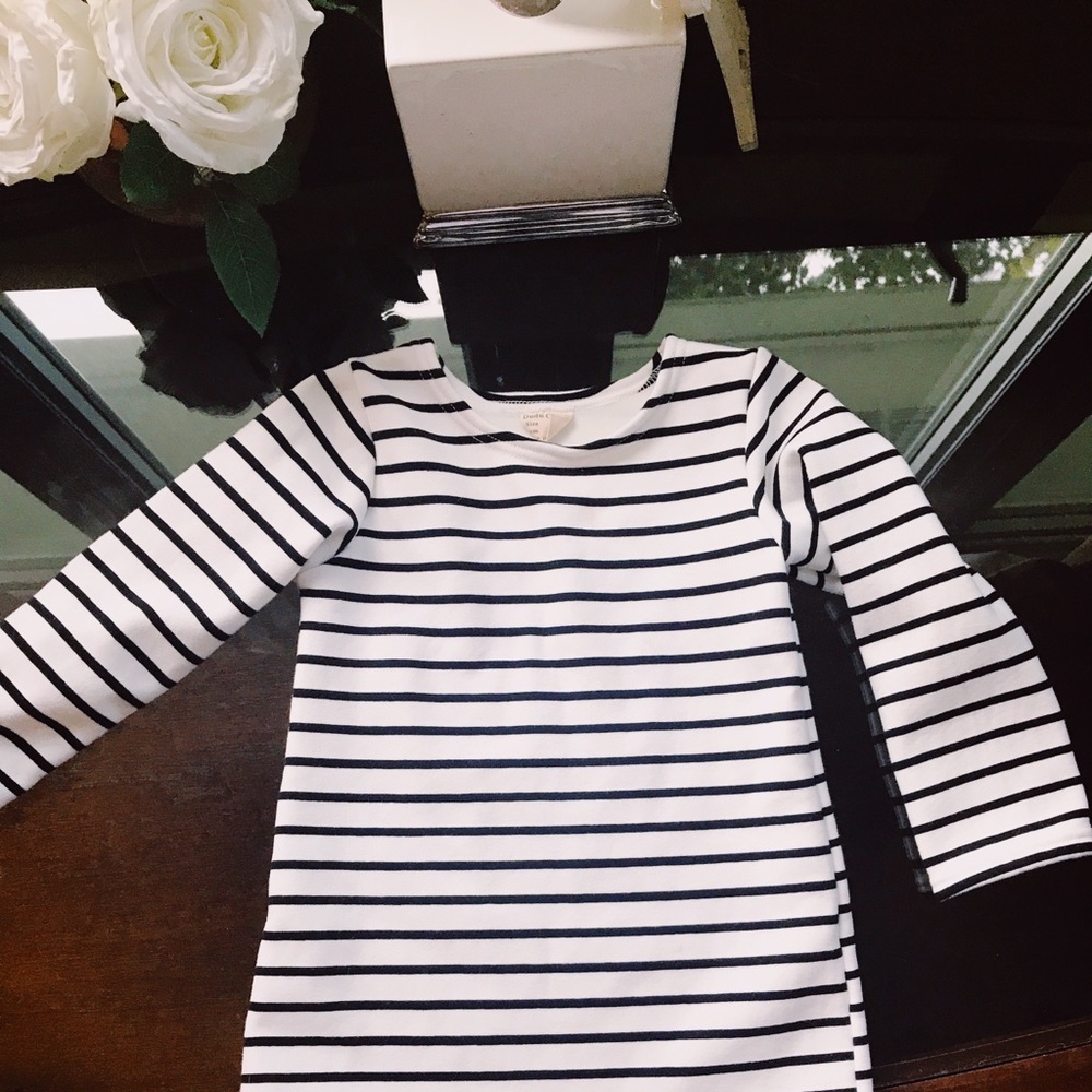 Dudu long sleeve striped toddler shirt